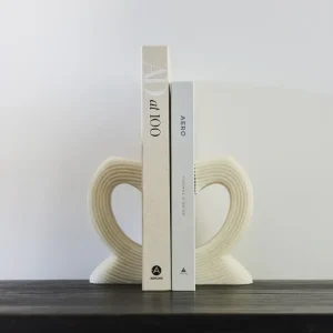 Heart Curved Bookends