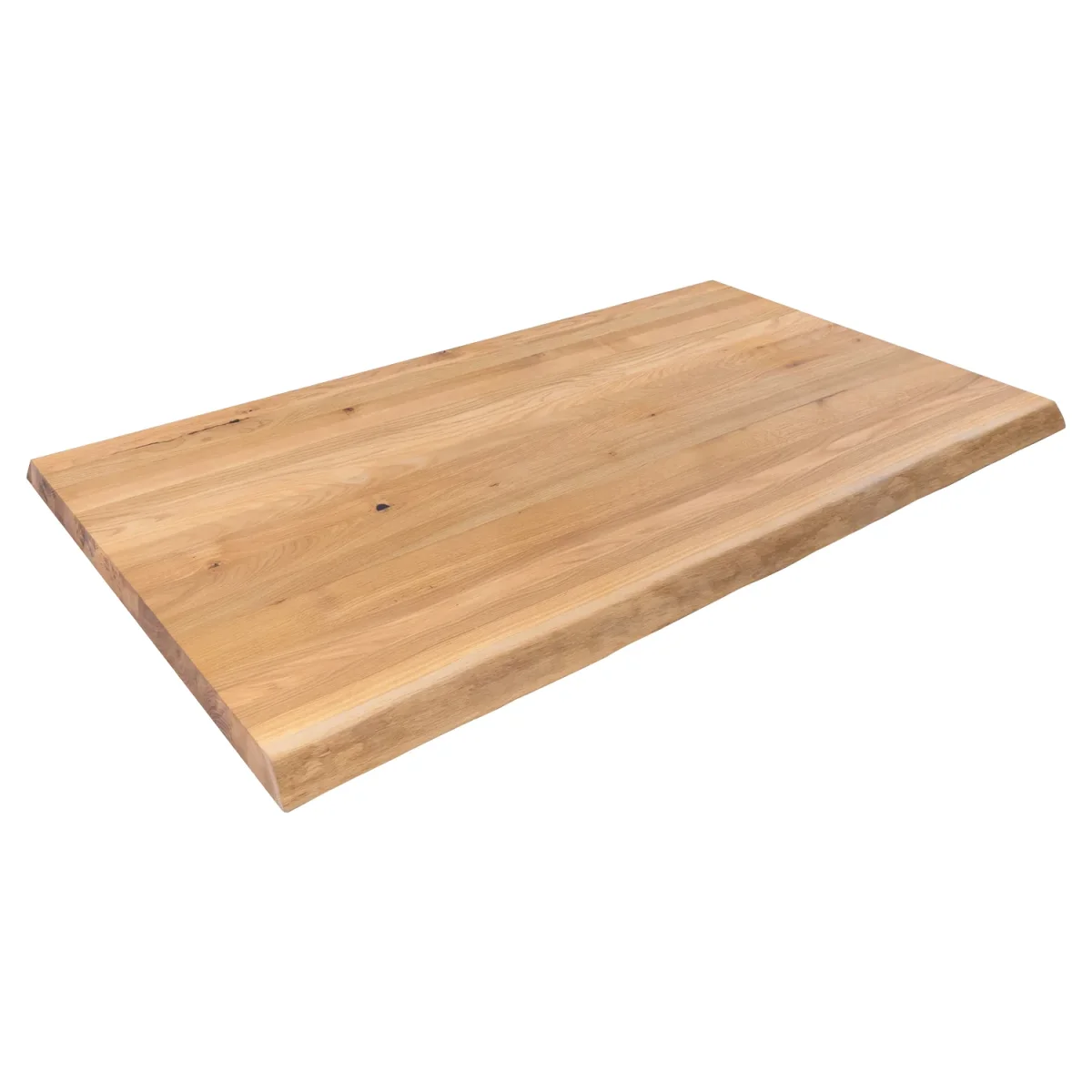 Solid Oak Waney Edge Tabletop - Image 2